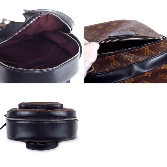 Louis Vuitton Josh Monogram Macassar Backpack Brown Rucksack - Picture 9 of 9